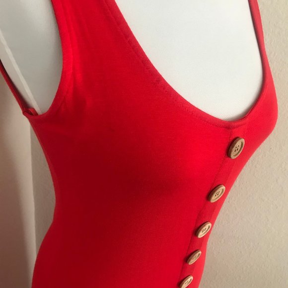 Superfoxx maxi tank soft red dress new with tags - Picture 11 of 11